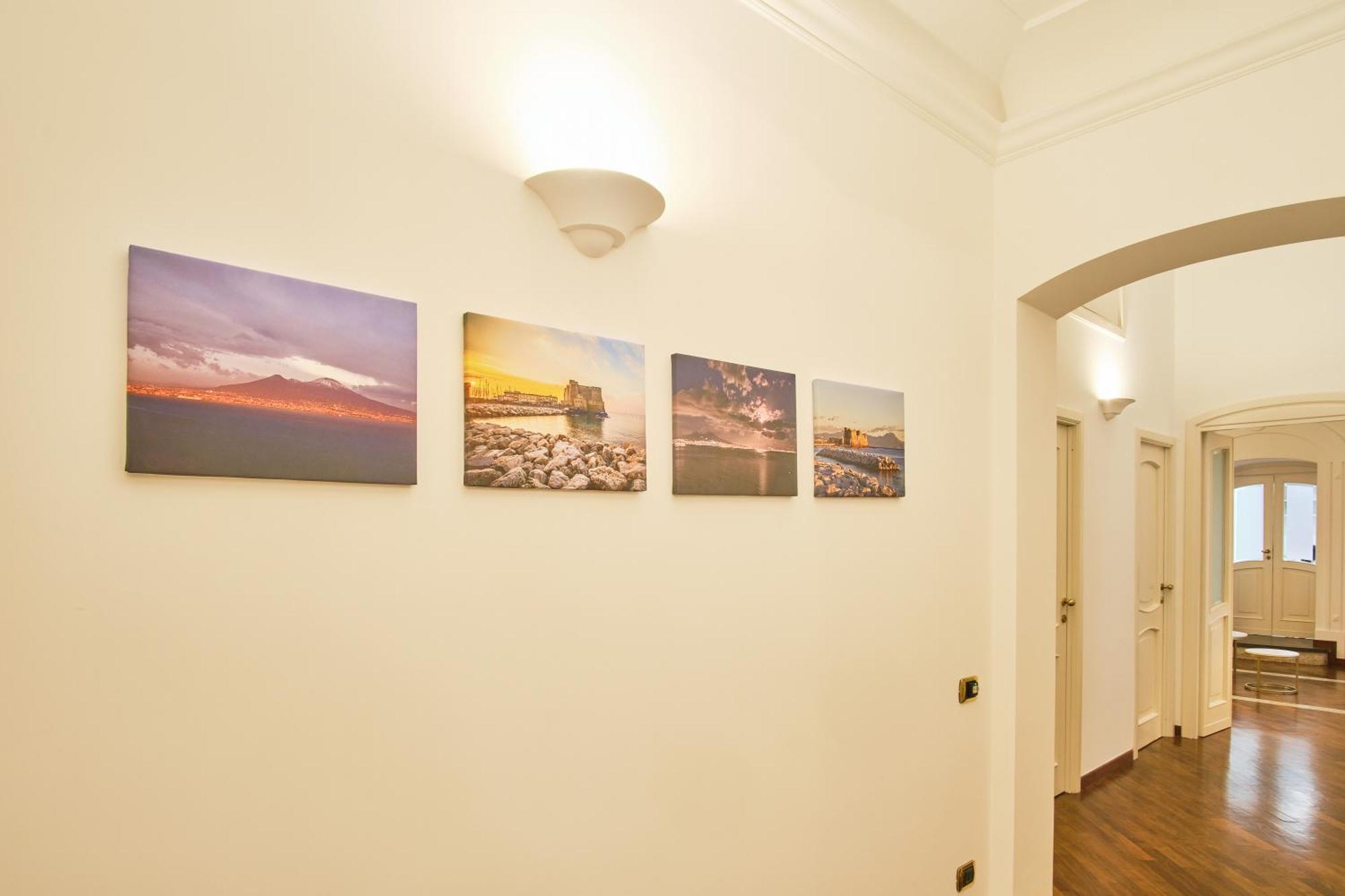 Pink Star Napoli Luxury Apartment מראה חיצוני תמונה