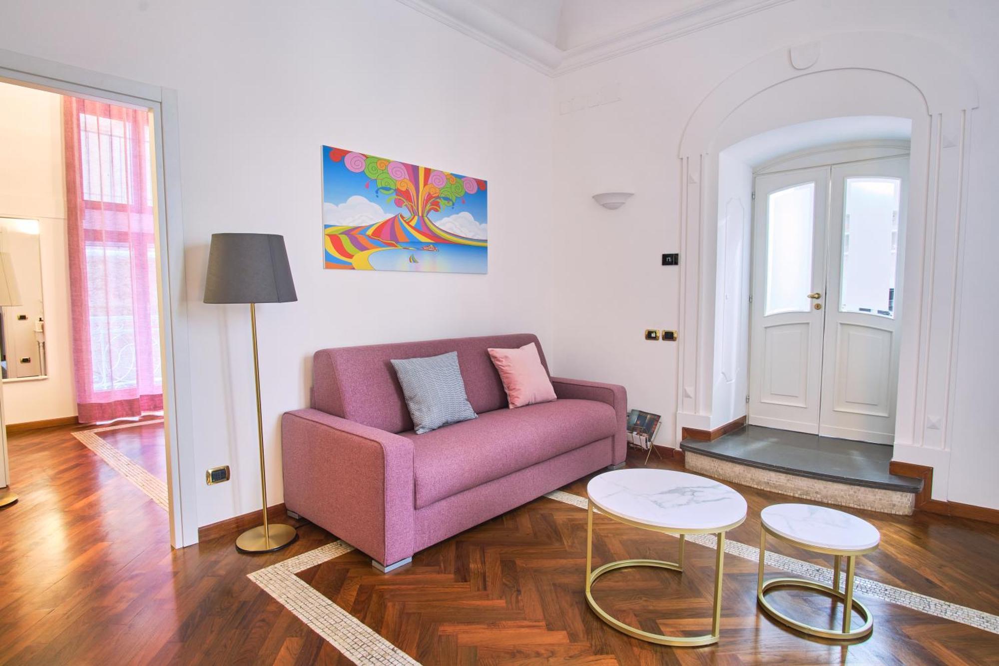 Pink Star Napoli Luxury Apartment מראה חיצוני תמונה
