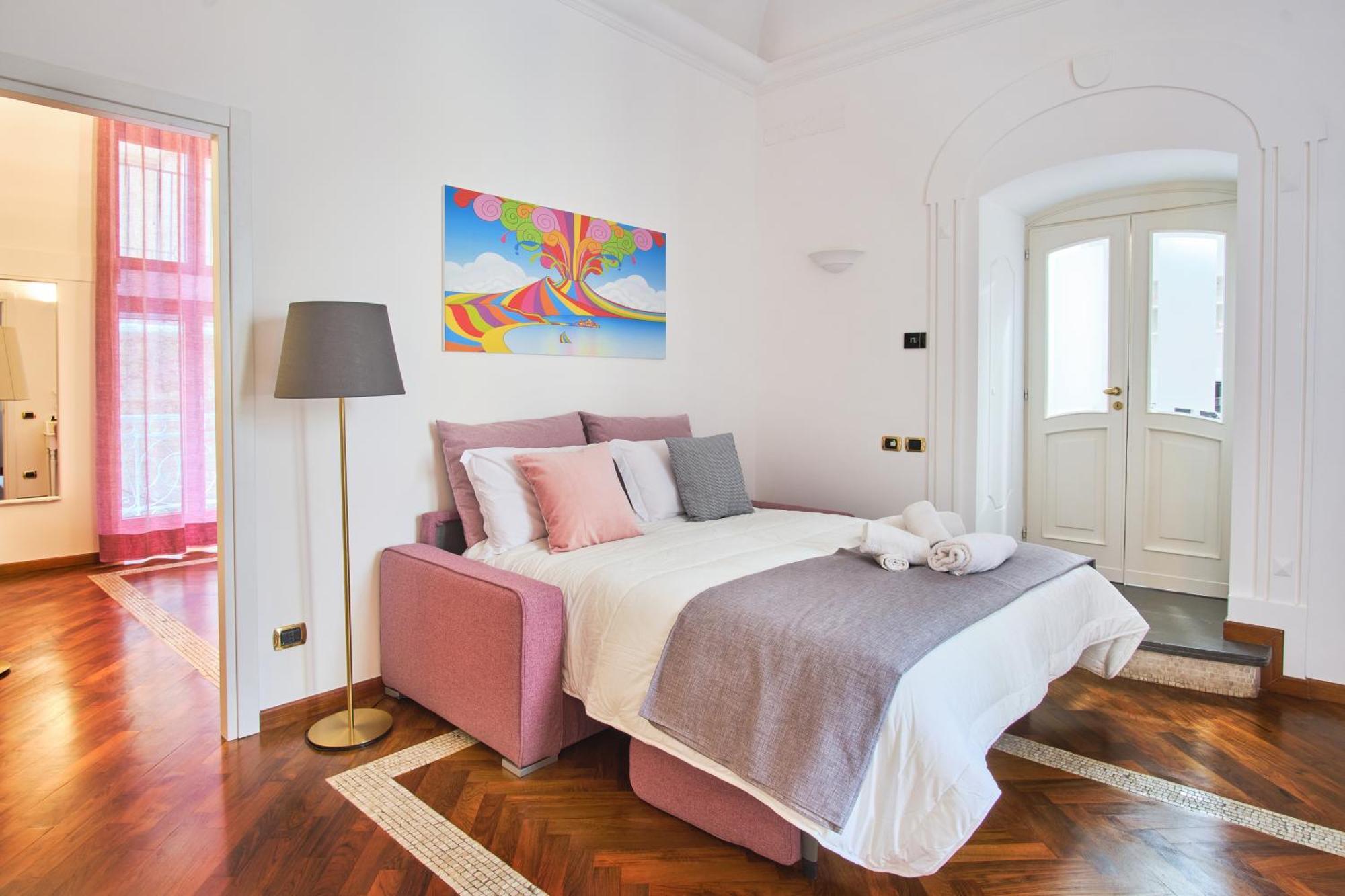 Pink Star Napoli Luxury Apartment מראה חיצוני תמונה